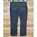 Wrangler Q-Baby Womens Western Blue Jeans Size 17 18 X 34 High Rise No Gap Waist Photo 3