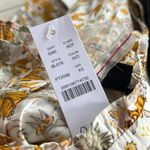 J.Crew Pintuck cotton poplin top in sunny blooms NWT XS Photo 4