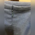 VINTAGE BLEYLE CORNFLOWER BLUE FRINGED 2 PIECE SKIRT SUIT SIZE 8 Size M Photo 9