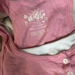 Energie  Vintage Y2K Pink Double‎ Layered Mini Tank Size XL Photo 2