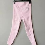 FP Movement Free People Women's M/L Ribbed Stretch Workout Leggings Baby Pink Size undefined Photo 0