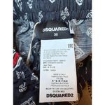 Dsquared2 New Women's Printed Lounge Pants, size 38/US 2 Black Photo 3