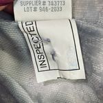 Vintage Y2k Metallic Leather Blazer Jacket Collared Silver Purple Lilac 1X 16W Photo 10