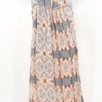 Anthropologie Lucky Brand Boho Chic Bohemian Aztec Western Halter Tank Tunic Mini Dress Small Photo 3