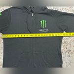 MONSTER zip up hoodie jacket unleash the beast size XL black Photo 5