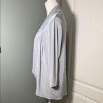 Chico's Chico’s Travelers Colleen Jacket & Nesia Wide-Leg Pants Set Ash Gray Size 3 NWT Photo 7