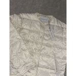 Rebecca Minkoff  quilted puffer jacket white medium‎ NWT msrp $228 Photo 1