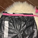 Tinseltown  black Hi Rise baggy straight pants sz 7/28 Photo 6