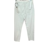 Current/Elliott NWT  Off White "The Vintage Cropped Slim" Five Pocket Mom Jeans Photo 4