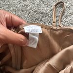 West of Melrose Elegant Tan Sleeveless Dress Photo 4