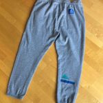 Brooklyn Cloth āProceed With Cautionā Smiley Face Sweatpants, Gray, Size XL Photo 1