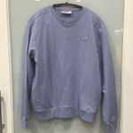 FILA  Womens Purple Midweight French Terry Crewneck Long Sleeve Sweatshirt Sz L Photo 1