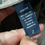 Banana Republic VINTAGE  BERMUDA SHORT BROWN WITH WHITE PINSTRIPES Photo 7