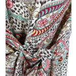 Adrianna Papell Adrianna Papel Vintage 100% Silk Paisley Wrap Dress Size 8 Feminine Old Money Photo 10