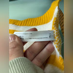 Urban Outfitters NWT  Sporty Ski Reversible Orange White Winter Ski Scarf Photo 2