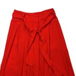 Flying Tomato Red Belted Wide Leg Pants Size Small Photo 3