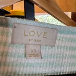 Gap  Love Collection Mint White Striped Pajama Set Size Small (XS Oversized) Photo 2