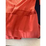Moth by Anthropologie 3/4 sleeve top tangerine wool blend woman’s size Large Orange Photo 5