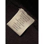 Christopher & Banks Black Open Cardigan w/Stitched White Flowers Medium Photo 5