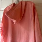 Juicy Couture NWOT  Peach Ripstop Oversized Wind Hoodie Jacket Size Large Pockets Photo 8