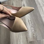 Kate Spade  Bow Slingback Pump Heels‎ Made in Italy Nude & Black Bow 6 B Jax Photo 4