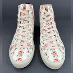 Gucci  Major Blind For Love Rose Serie Print Satin High Top Floral Sneakers EU 38 Photo 4