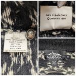 Icelandic Design Wool Nordic Cardigan Snowflake Folk Sweater EUC Medium F286 Photo 8