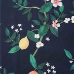 Bloomchic Fruit Print Flutter Sleeve Belted Midi Dress Photo 5