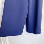 Madewell • Smocked Button-Front Crop Jumpsuit navy blue Nightfall wide leg Photo 6