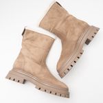 Stuart Weitzman  Bedford Shearling Lined Suede Booties Photo 0