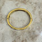 J.Crew Hinged Gold Tone Bracelet Photo 3