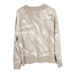 Athleta Jacquard Textured Crew Sweater Merino Wool Size Medium M EUC L2377 Photo 7