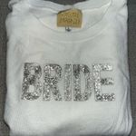 Judith March Lace & Rhinestone BRIDE LongSleeve Photo 6
