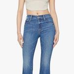 đź’•MOTHER SUPERIORđź’• The Weekender Flare Jeans ~ It's A Small World 32 NWOT Blue Photo 0