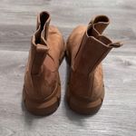 BP  Nordstrom Niya Chelsea Boots Tan Brown Suede Lug Sole 9.5 Fall Photo 5