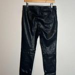 Free People  black faux leather leggings Photo 2