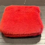Natural Life NWOT Fuzzy Red Pinch Pouch Photo 7