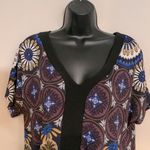 Jules & Leopold Jewels & Leopold Woman’s Multi Colored Blouse Worn Once w/Slacks in other pics Photo 2