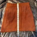 Free People Orange Mini Skirt Photo 4