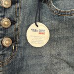 Wallflower juniors size 3 Flirty Curvy High Rise Skinny Stretch blue jeans NWT Photo 4