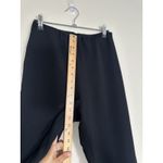 Cinq à Sept Pants Womens 0 Black Wide Leg Side Zip‎ Triacetate Career Workwear Photo 4