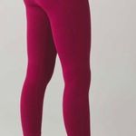 Lululemon  Zone In Crop 21" Leggings Berry Rumble seamless High Rise Size 4 Photo 2