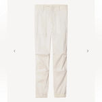 Nili‎ Lotan Cropped Military Pant in Eggshell White Size 8 Photo 13