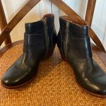 Kork-Ease  Morosita block heel full grain leather black booties size 6 Photo 8