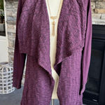 Max jeans  Plum Draped Cardigan Photo 0