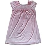 Vanity Fair Vintage 80s  Baby Pink Satin Slip Night Gown 🔥 Photo 0