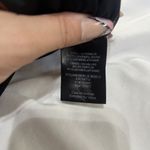 Alice + Olivia  Air Size 6 Black Midi Skirt W Front Slit And Built In Shapewear Photo 7