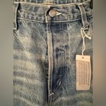 Outerknown  Generation Slim Selvedge Vista Blue Women’s Cotton Jeans Size 31 Photo 7