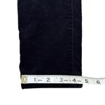 Rag and Bone  Black Velvet Skinny Stretch Jeans Zipper Size 24 Photo 13