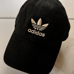 Adidas Y2K  Originals  Black and White  Relaxed Strapback Hat 100% Cotton 2016 Photo 0